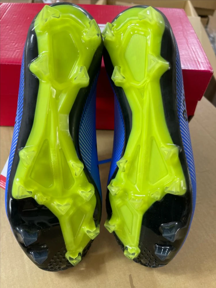 뉴발란스 퓨론 V7 디스트로이 HG 축구화 250mm 블루 이미지