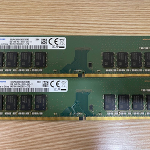 삼성전자 DDR4 8기가 메모리 2개 세트(2666) 이미지
