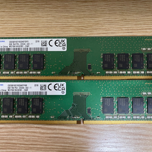 DDR4 8GB 메모리 2개 세트(3200) 이미지