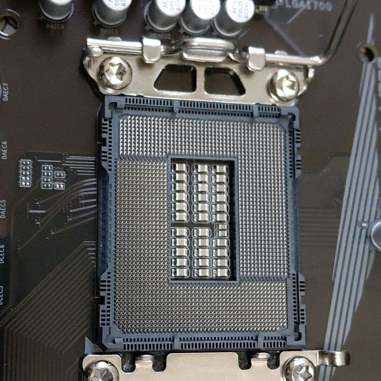 인텔 i3-12100 cpu 기가바이트 h610m d5 보드 이미지