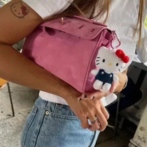 페퍼윤윤 투머치토커 스웨이드 백 미니가방 이미지