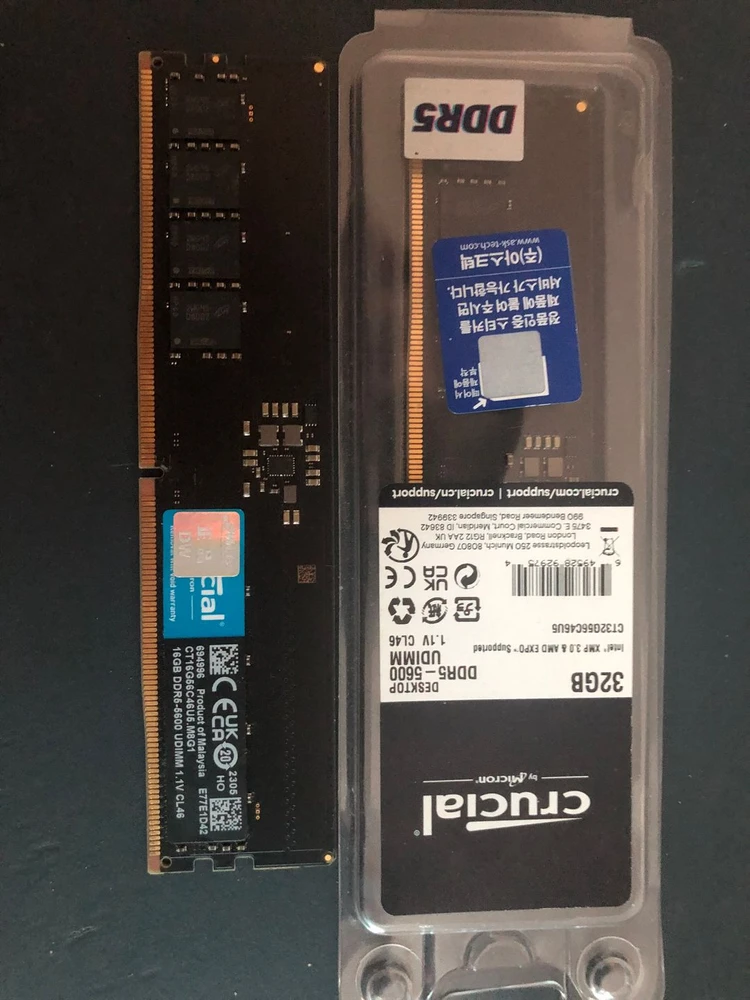 crucial ddr5-5600 cl46 32gb - 안심되는 중고거래