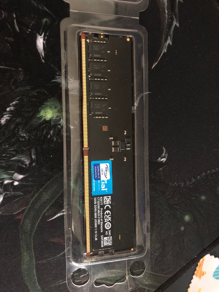 crucial ddr5-5600 cl46 32gb 이미지