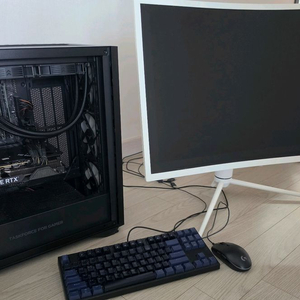rtx3080 한성 완본체 모니터 묶음으로 팝니다 이미지