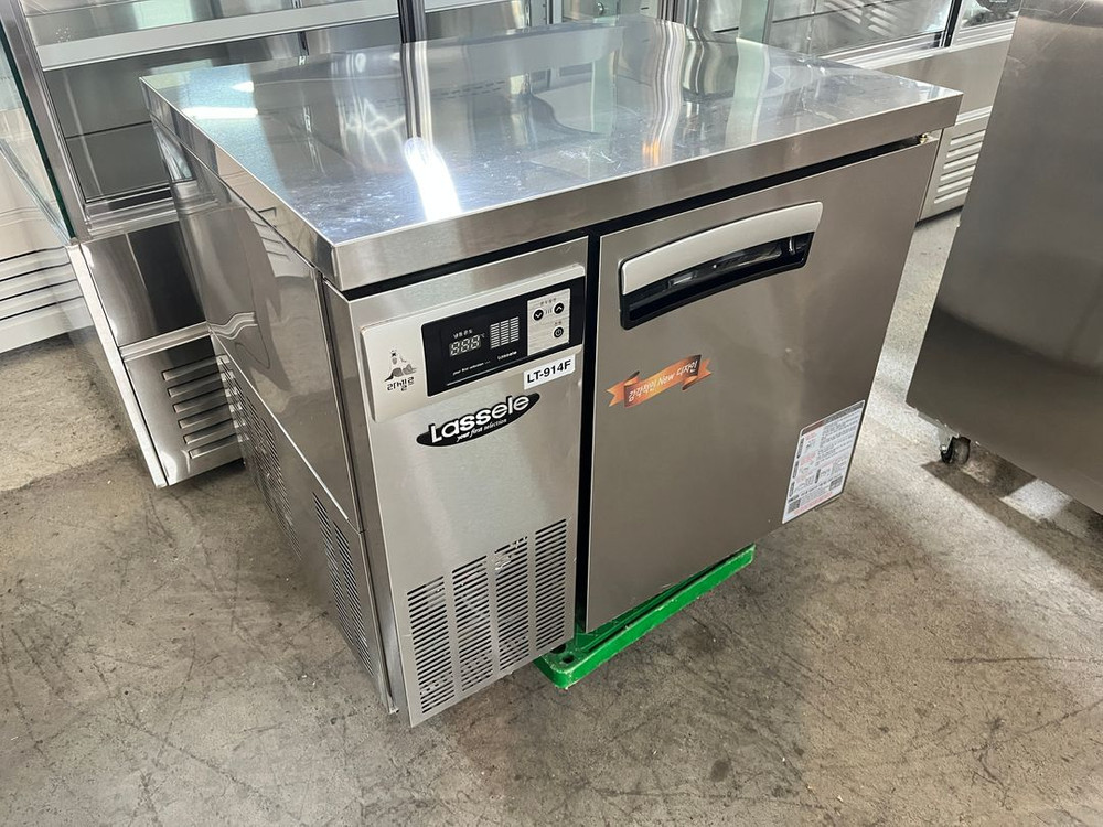 테이블냉동고 900 간냉식 라셀르 LT-914F 업소용 서브용 보조용 1도어 카페 이미지