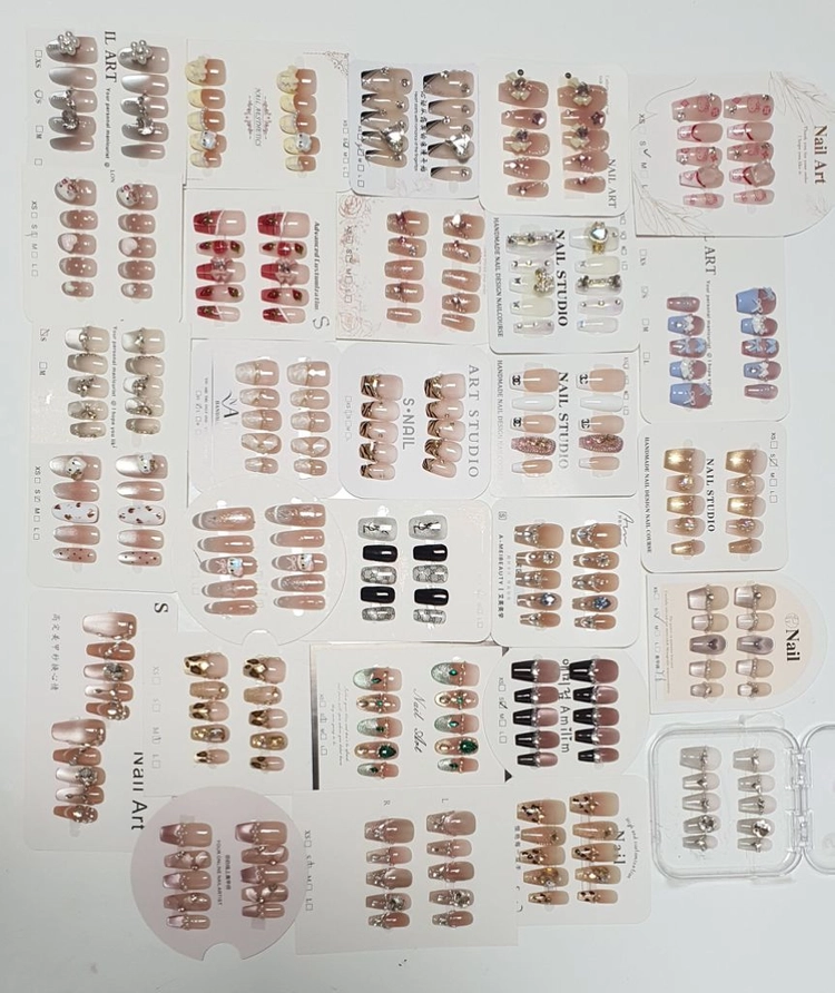수제 네일팁 새상품 명.키 이미지