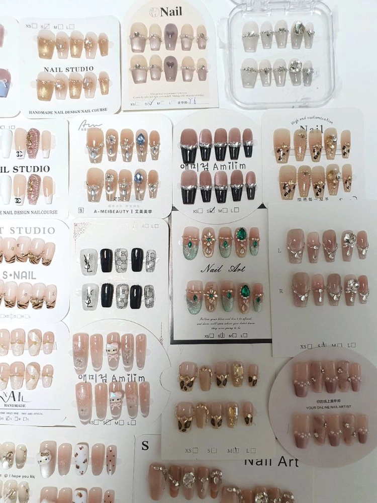수제 네일팁 새상품 명.키 이미지