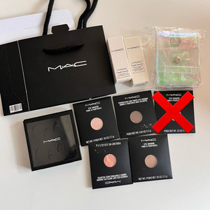맥MAC 아이섀도우 리필팬(마이트위디, 에스프레소,네이키드런치, 웨지)/팔레트/파우치 이미지