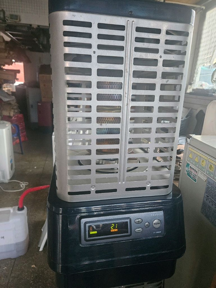 파세코 캠핑난로 팬히터난로 석유난로 등유난로 열발열량 12000칼로리 이미지