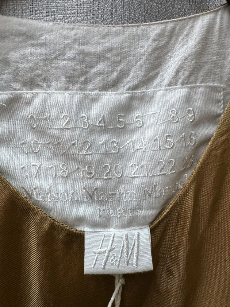 새상품) 메종 마르지엘라 x H&M 베스트/블라우스 셋업XS(XS~S) 이미지