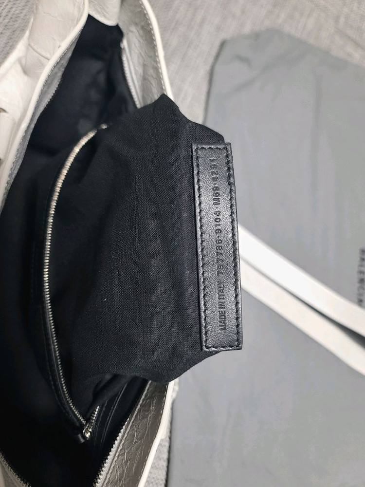 발렌시아가 르시티백 미디움 토트백 숄더백 화이트 이미지