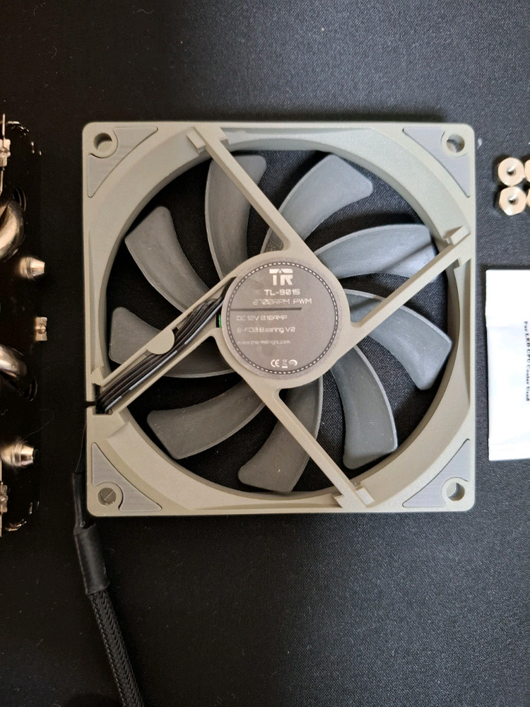 컴퓨터 ITX CPU 쿨러 Thermalright AXP90-X47 서린 (그레이) 이미지