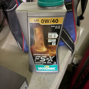 모토렉스 엔진오일 fs-x 0w40 이미지