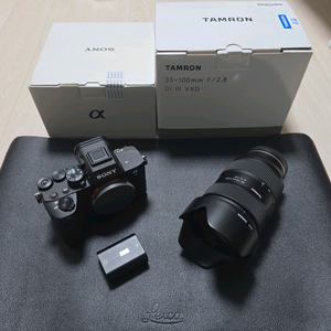 소니 A7M5 풀박스 및 탐론 35-100 f2.8렌즈 판매합니다