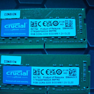 노트북 램 ddr4 8x2 16기가 이미지