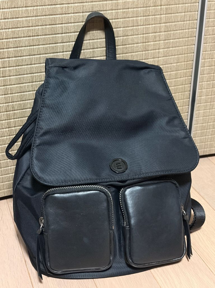 미닛뮤트 클로백팩 블랙 minitmute clo backpack 이미지