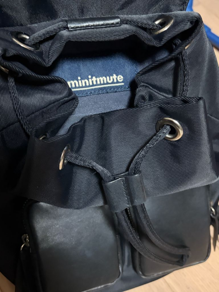 미닛뮤트 클로백팩 블랙 minitmute clo backpack 이미지