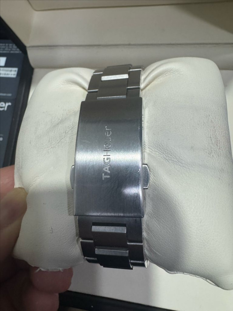 태그호이어 아쿠아레이서 구형 검판 블루배젤 오토매틱 41mm 이미지