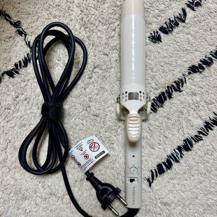미사용)보다나 글램웨이브 봉고데기 36mm 아이보리무드 이미지