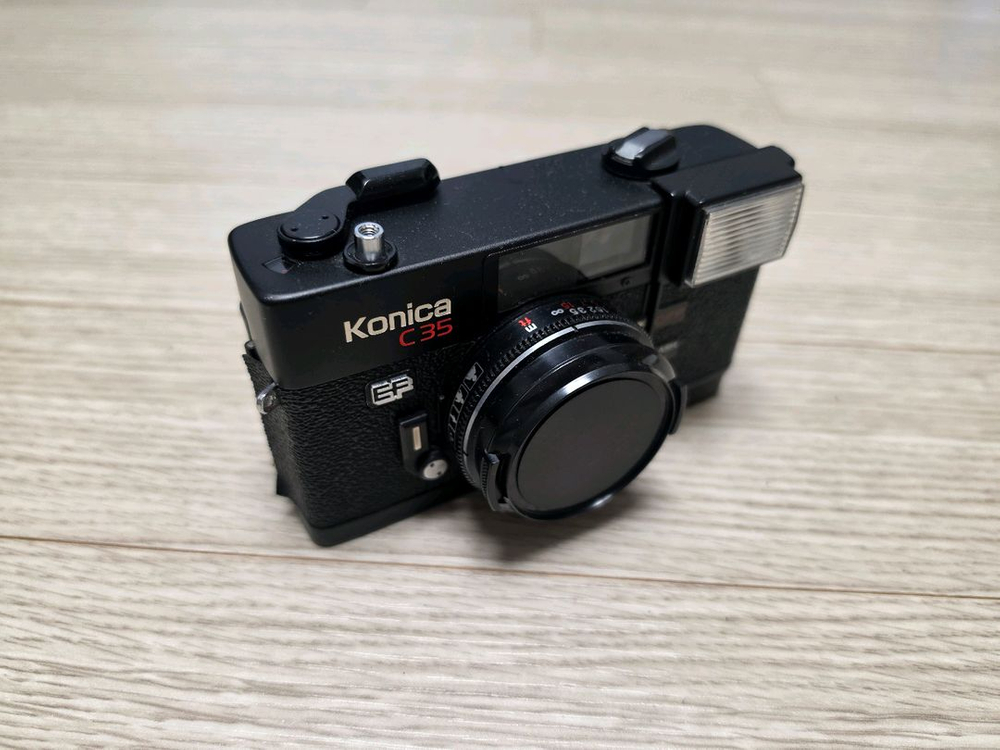 코니카c35 ef Konica C35 ef 필름카메라 팝니다 이미지