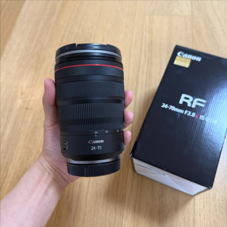 캐논 R6 Mark2 바디 + RF 24-70mm F2.8 L IS USM 렌즈 r6m2 r6 mark II 이미지
