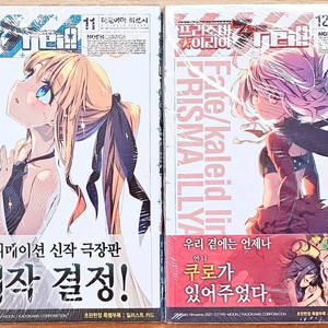 [미개봉][초판] 프리즈마 이리야 드라이 11 12 타입문 페이트 히로야마 히로시 달 애니 고전 마법소녀 이미지