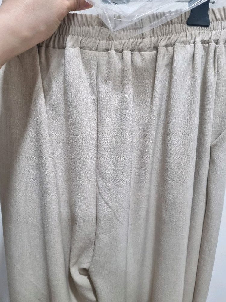 린넨 반팔 자켓 세트 이미지