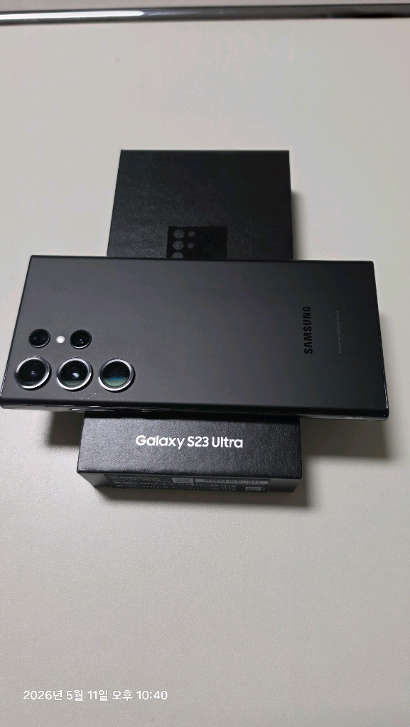 자급제 갤럭시S23 울트라 512GB 블랙 (삼케플 양도가능) 이미지