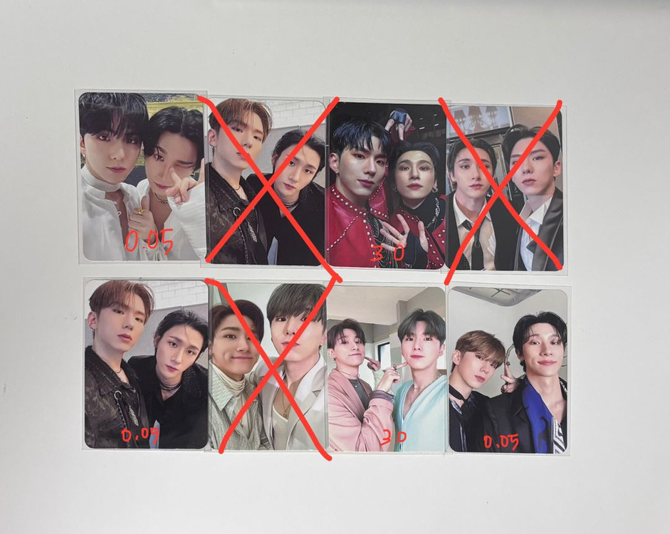 몬스타엑스 싸인 포카 양도 이미지