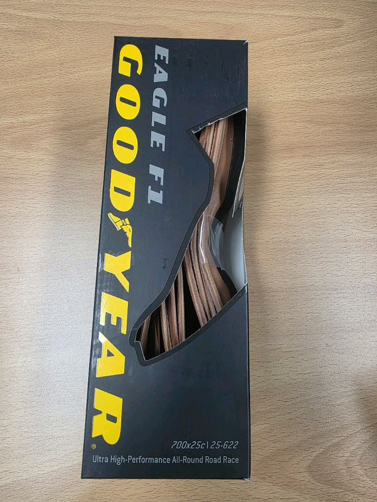 (새제품-정품) 로드 타이어 굿이어 이글 F1 검월 클린처 700x25c 28c 이미지