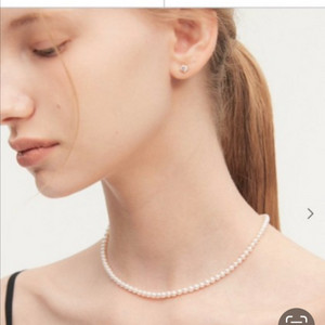 시에(sie) classy round N 진주목걸이 14k 이미지