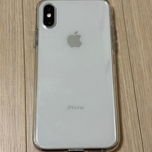 아이폰xs 화이트 실버 64G 이미지