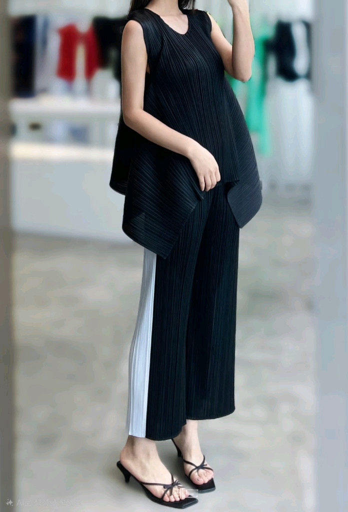 플리츠플리즈 솔트 바운스 탑 ~ 이미지