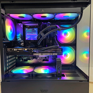 9800x3d, b850m wifi, rtx 5080 완본체 이미지