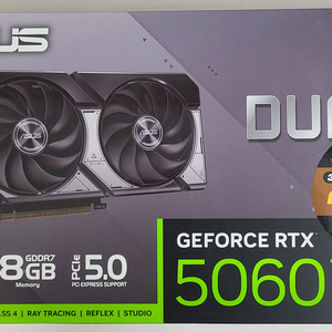 미개봉 ASUS RTX 5060 Ti 그래픽카드 OC 8GB 이미지