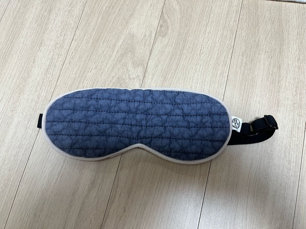 현미온미 눈 찜질팩 네이비 이미지