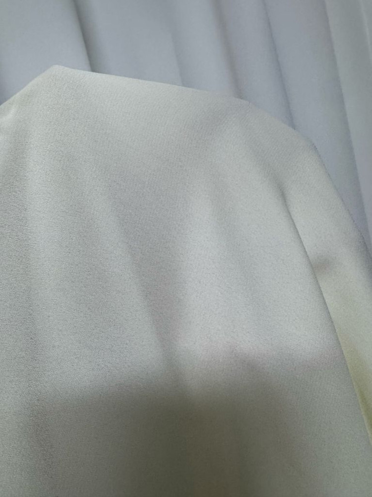 아이보리 쉬폰 롱 스커트 이미지