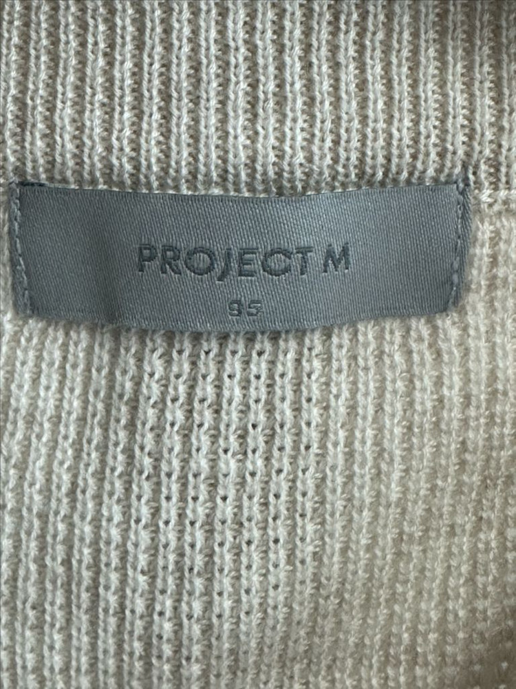 PROJECT M 니트 베스트 조끼 이미지