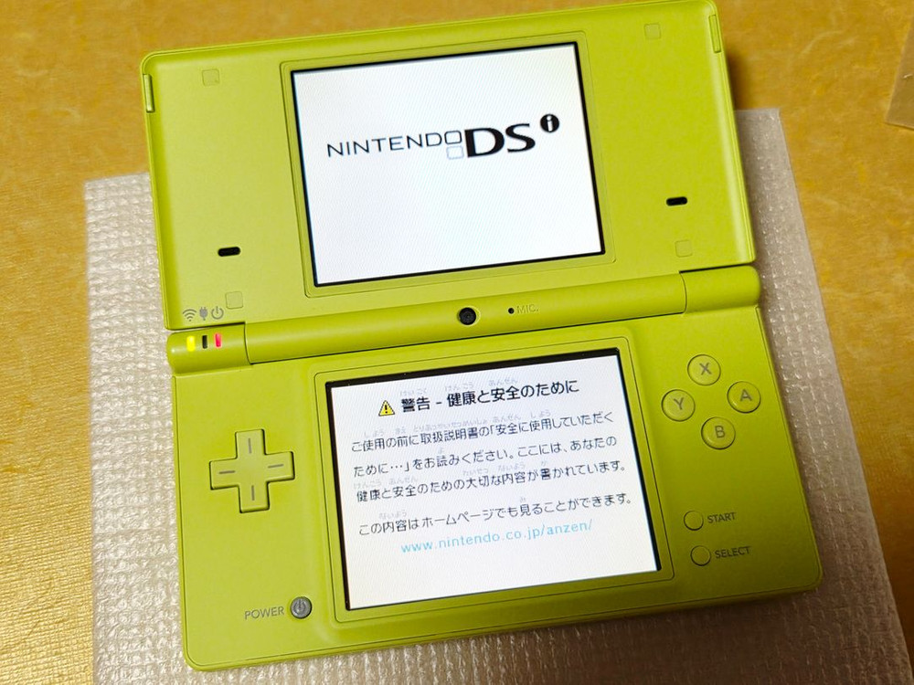 할인가능) 미사용급 닌텐도 dsi 라임 인기색상 게임보이 dslite x 레트로랜드 이미지