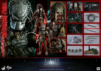 핫토이 1/6 울프 프레데터 2.0 AVPR HOT TOYS MMS443 Wolf Predator 이미지