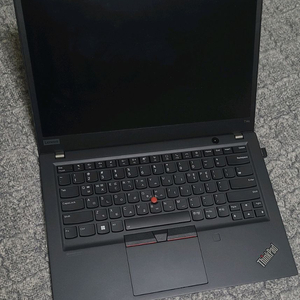 레노버 씽크패드 T14S 노트북 (i7-10610U/RAM 32G/SSD 256G/WIN11 PRO) 이미지