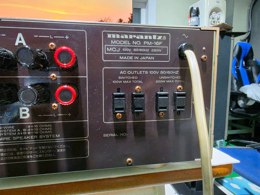 MARANTZ PM-16F 인티앰프 이미지
