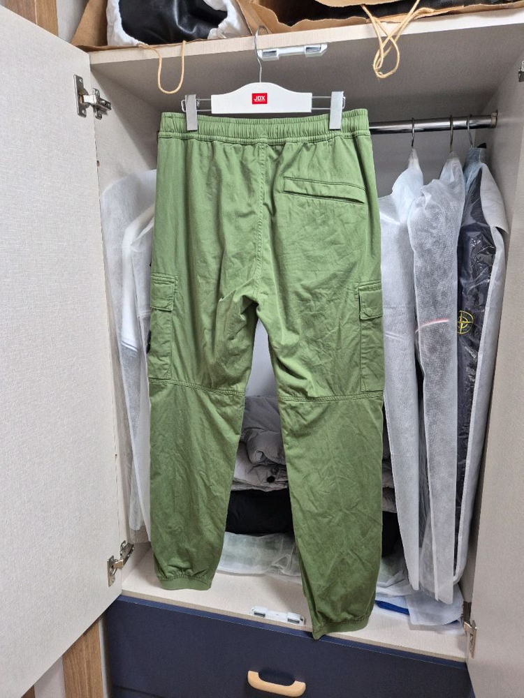 한글택 스톤아일랜드 카고조거팬츠30 이미지