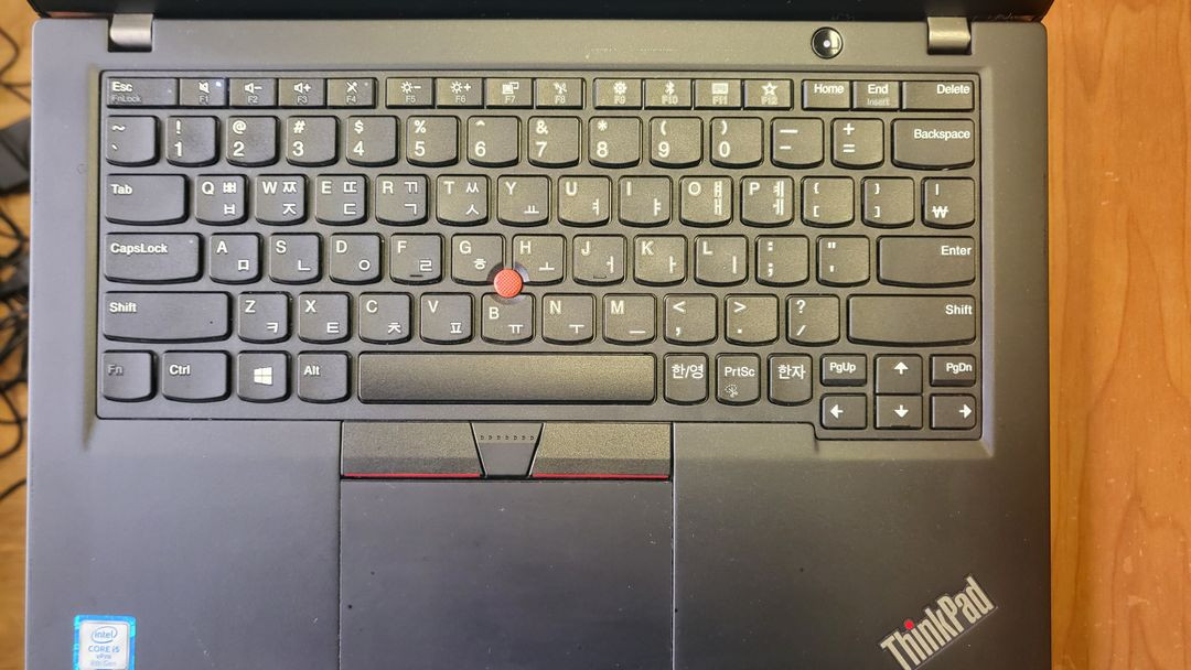 씽크패드 노트북 X390 i5-8365U/8G/SSD256GB WIN11PRO 이미지