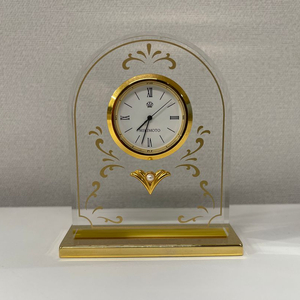 미키모토 펄 진주 아치형 탁상시계 H MIKIMOTO 이미지