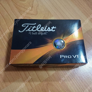 타이틀리스트 Pro V1 골프공 이미지