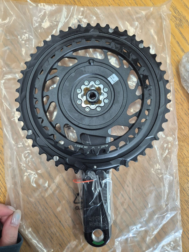 스램 레드 D1 크랭크세트 172.5mm 48-35T 새상품 판매 (파워미터x) 이미지