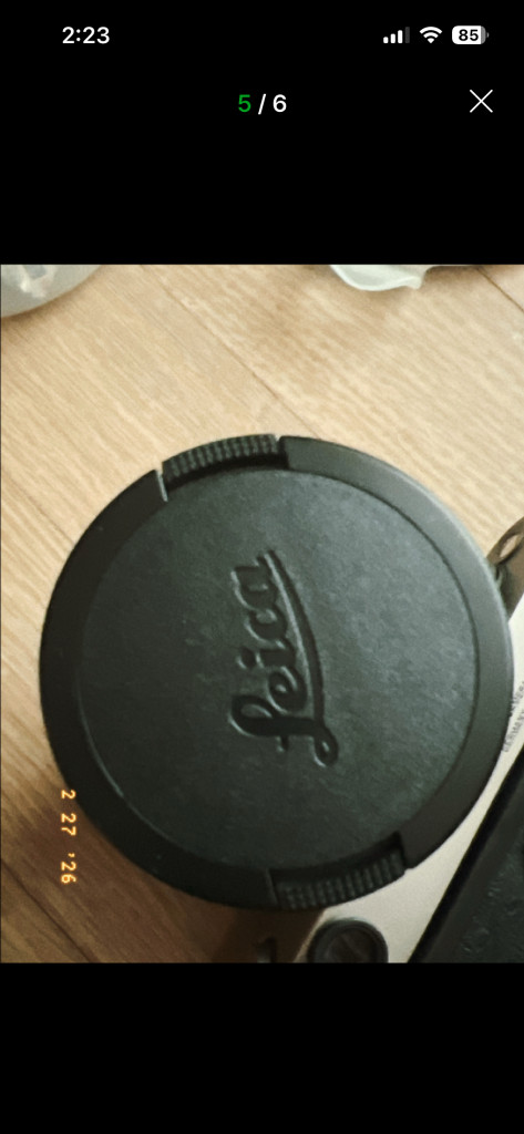 라이카 m6 M6 Leica 필름카메라. 75 미리 스미룩스 이미지