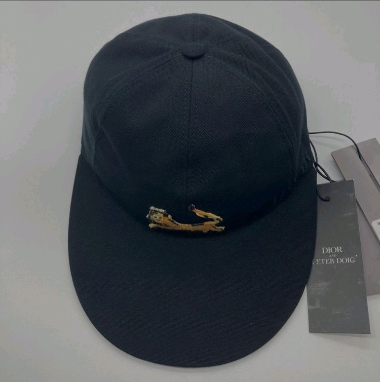 새상품 디올 DIOR X PETER DOIG 베이스볼 캡 모자 남여공용 이미지