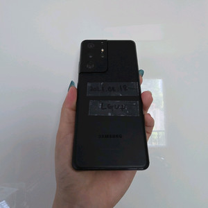 갤럭시s21울트라 256G(화면멍)(기능이상무) 이미지
